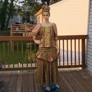 FABULOUS WOMEN'S 3-PIECE AFRICAN PRINT WAX